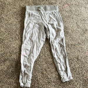 Grey Athleta joggers